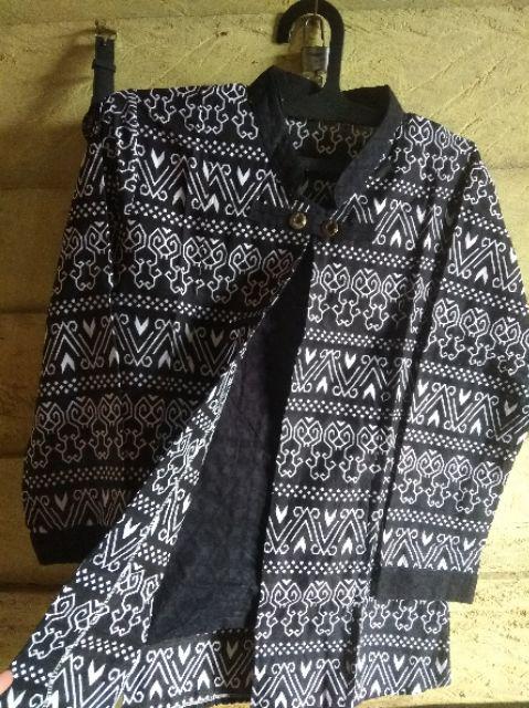 Keluarga Batik Couple Sarombit Seragaman Kondangan Tanah Abang Wanita Murah Princess Azkana Sogan Md