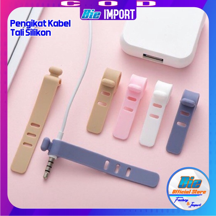 Pengikat Kabel Tali Silikon Premium Impor Best Seller