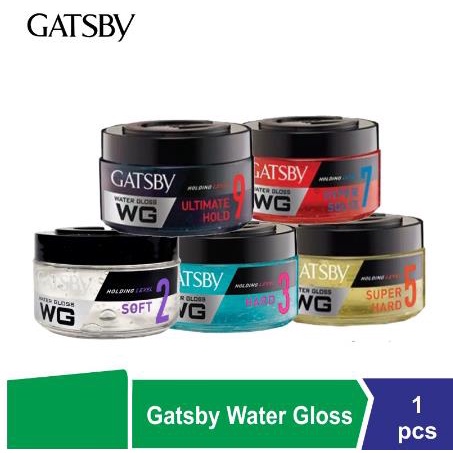 ^ KYRA ^ Gatsby  Minyak Rambut Pomade Watergloss for Men Super Hard Hyper Sold Mini Hair Styling Pria