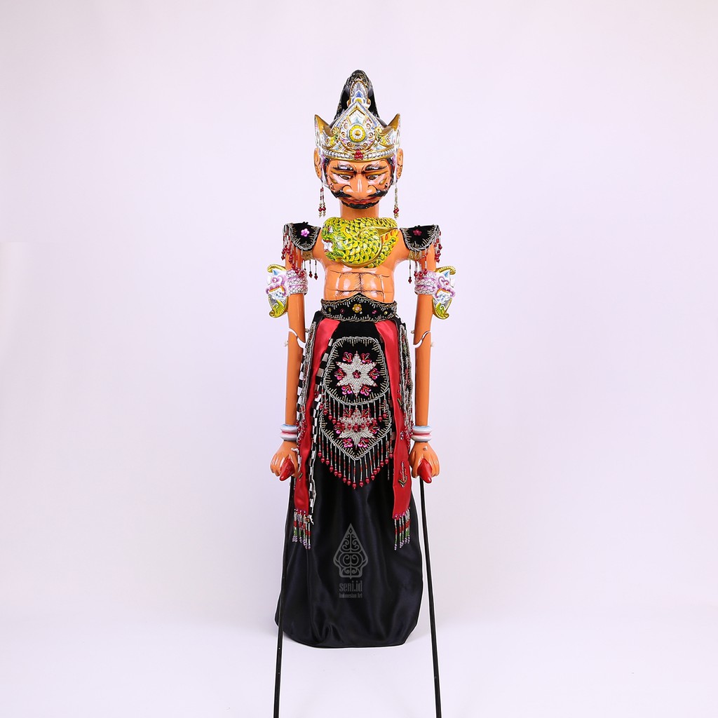 Bima Wooden Puppet (Wayang Golek Bima)