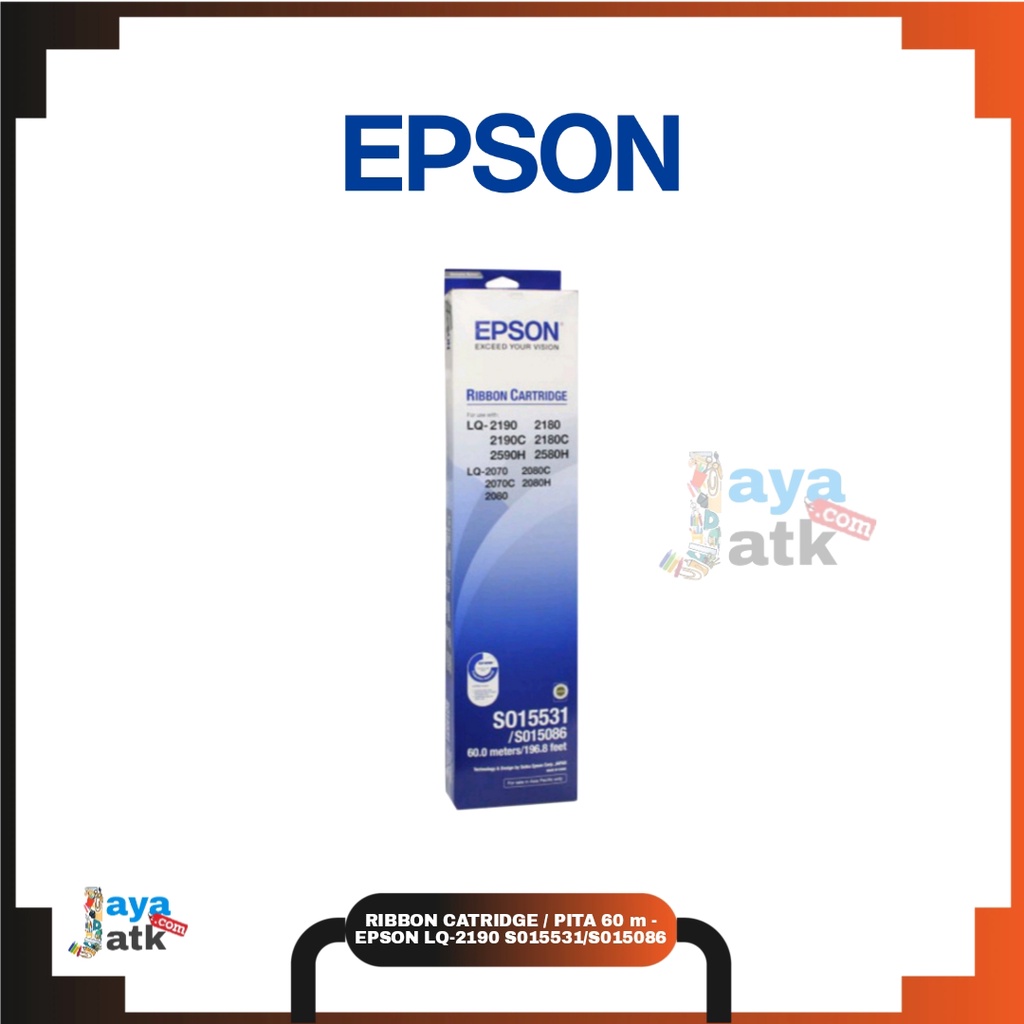 

Ribbon Catridge / Pita 60 m - Epson LQ-2190 S015531/ S015086