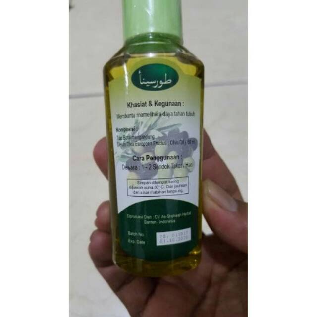 

minyak zaitun extra virgin tursina 60ml