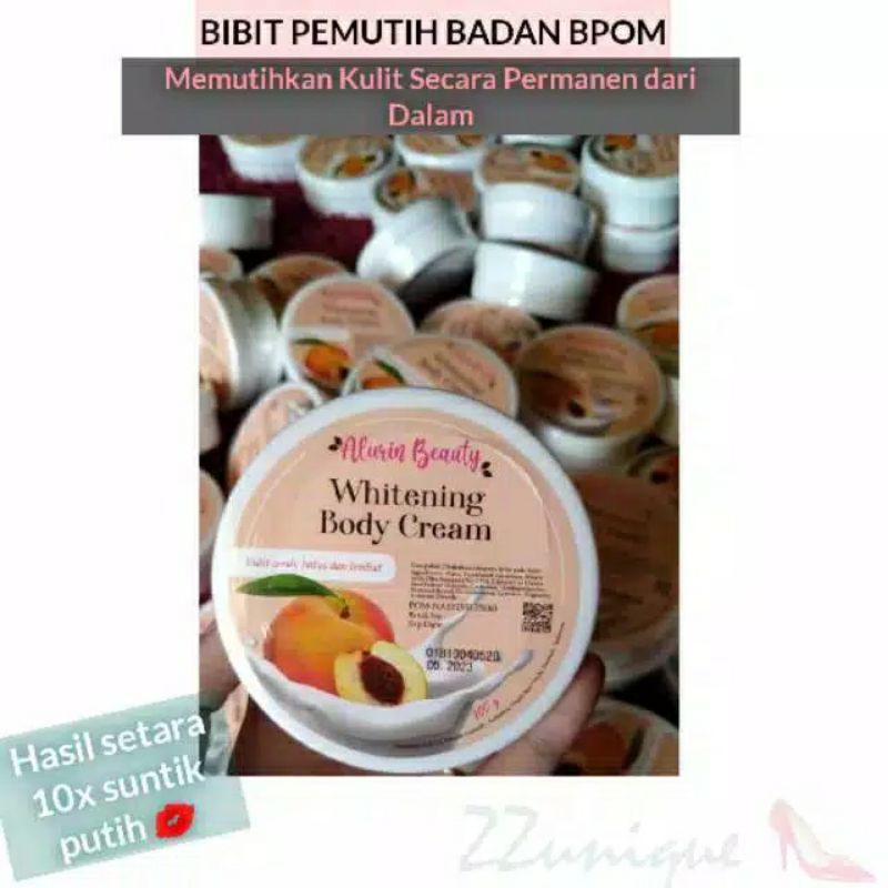 Alurin Beauty / Whitening Body Cream (BPOM)