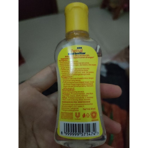 zwitsal kids hand sanitizer 50ml