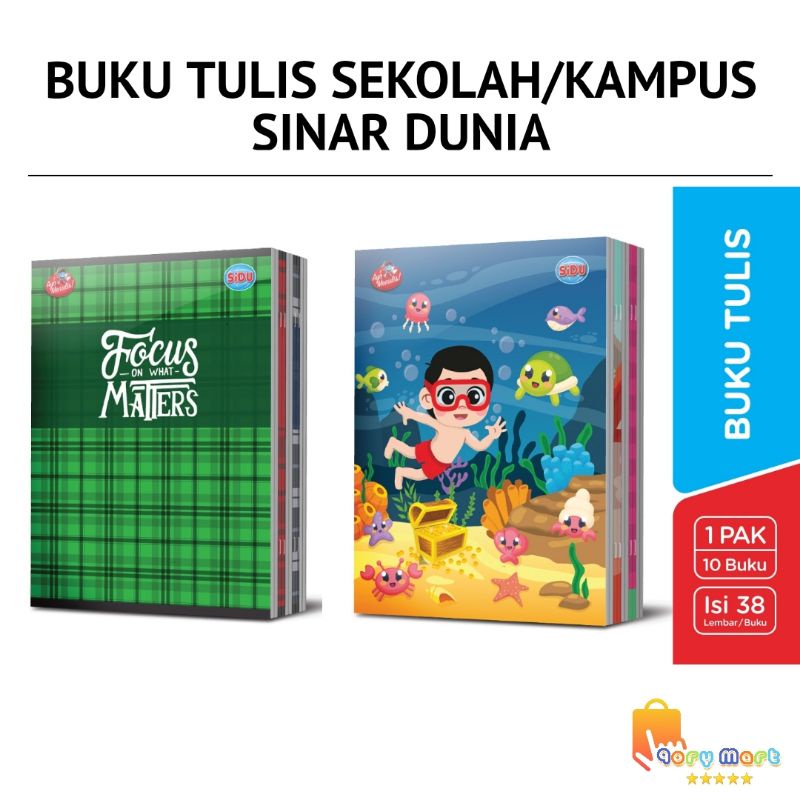 

BUKU TULIS SEKOLAH | BUKU TULIS KAMPUS SIDU