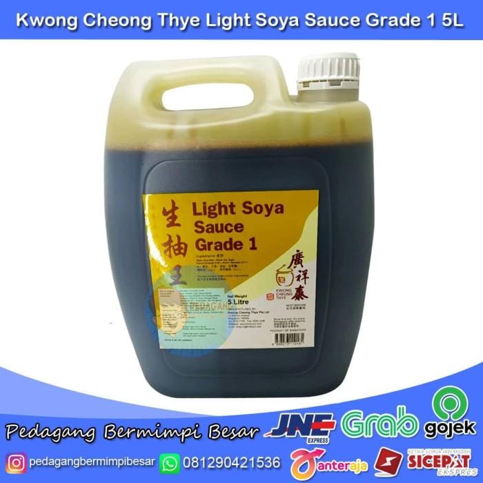 

Nay | Kwong Cheong Thye Light Soya Sauce Grade 1 5L | Light Soy Sauce Kualitas Terbaik