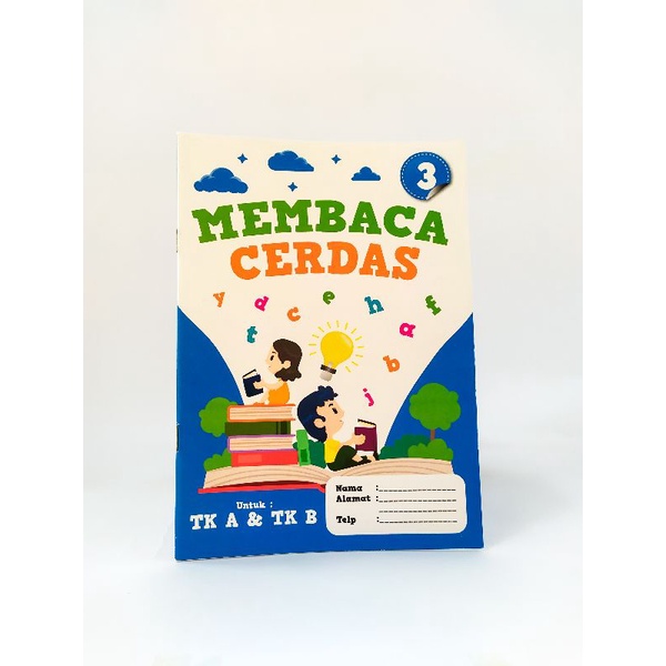 

BUKU LATIHAN MEMBACA CERDAS ANAK PAUD & TK / MEMBACA CERDAS 3