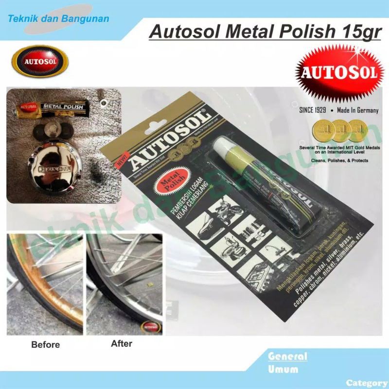 AUTOSOL metal polish 15gr