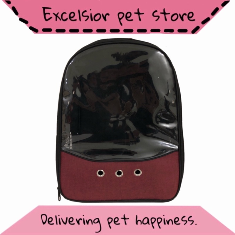 Tas anjing kucing / pet carrier backpack travel