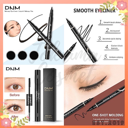 DNM Waterproof Eyeliner and Mascara