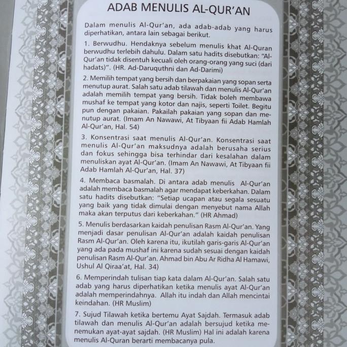 

Mushaf Al-Quran Tulis 30 Juz Plus Box Hard Cover | Syaamil Quran Quick Seller