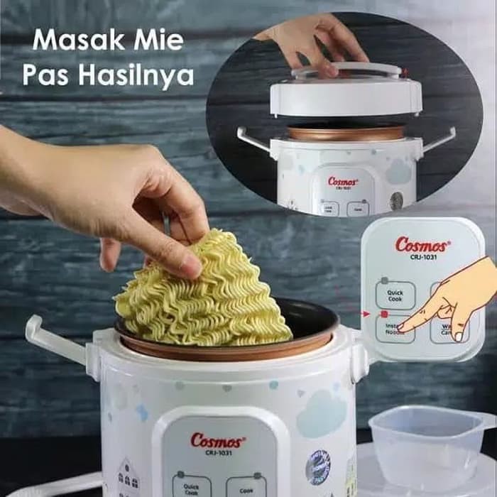 COSMOS DIGITAL RICE COOKER CRJ1031 / CRJ 1031 / CRJ-1031 PUTIH1