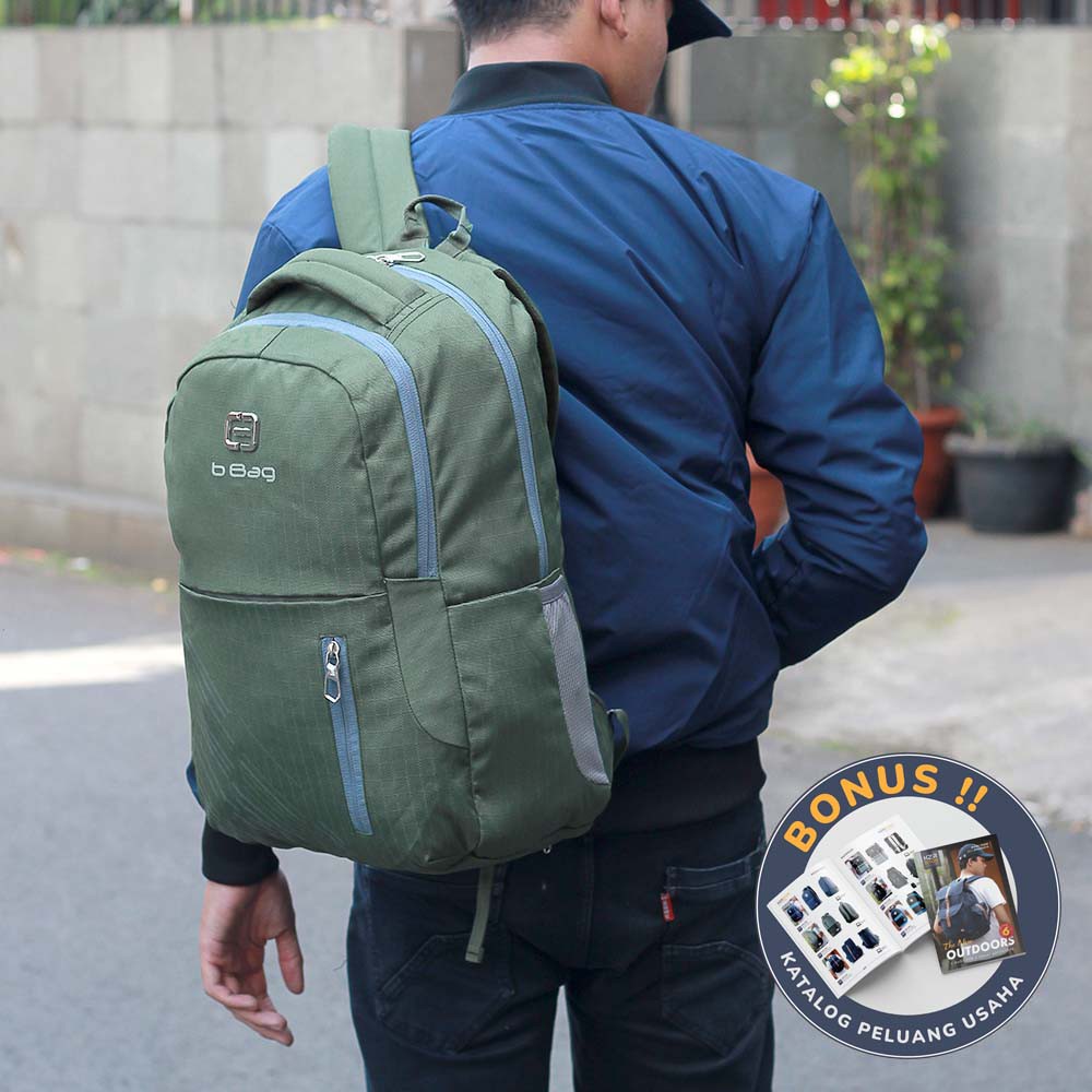 Tas Ransel Pria Premium Terbaru Backpack Multifungsi Adventure 35 Liter Hijau B134