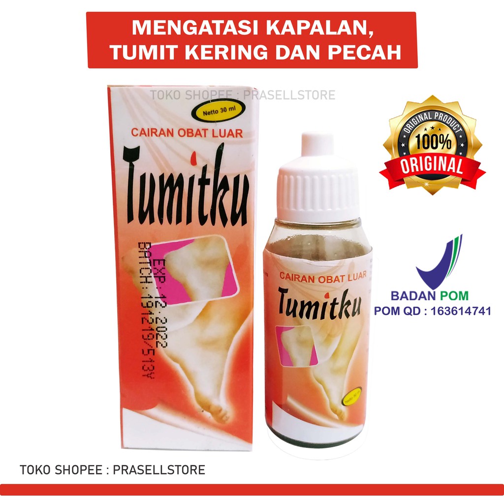 Tumitku - Obat Kapalan dan Kaki Pecah-Pecah 30ml 100% Original