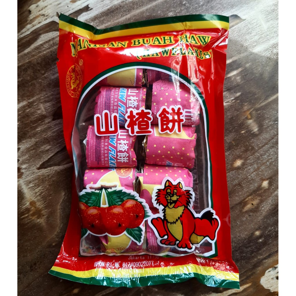 

Manisan Buah Haw Hawflakes Isi 10 pcs