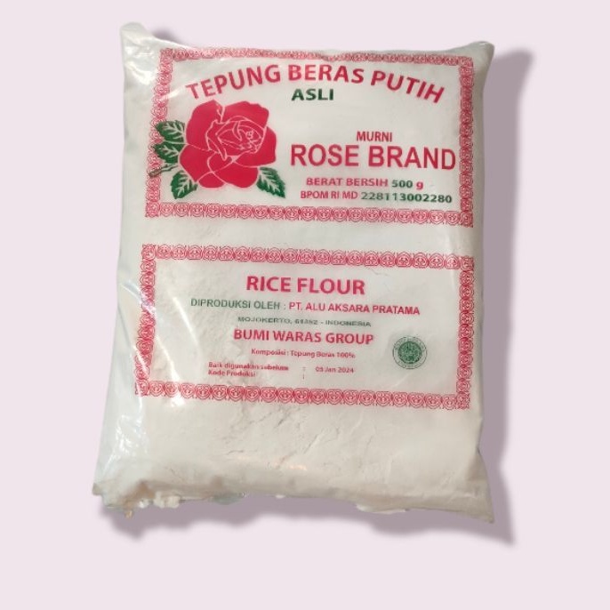 

Tepung Beras RoseBrand 500gr