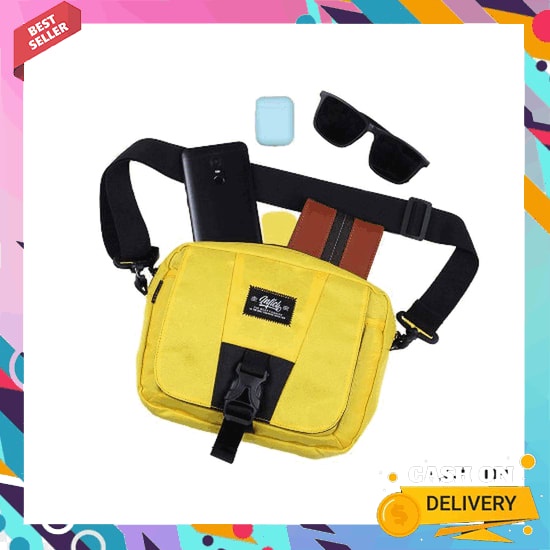 Tas Selempang Slingbag Distro Jaring Original Buffback Keren Pria Terbaru Import Branded  Tas Selemp