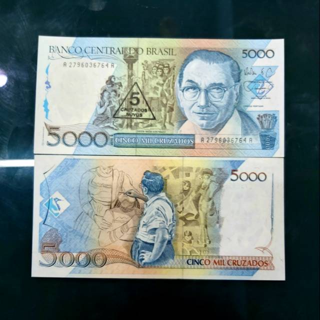 Gambar Uang Kertas 5000 Rupiah Baru Ratulangi