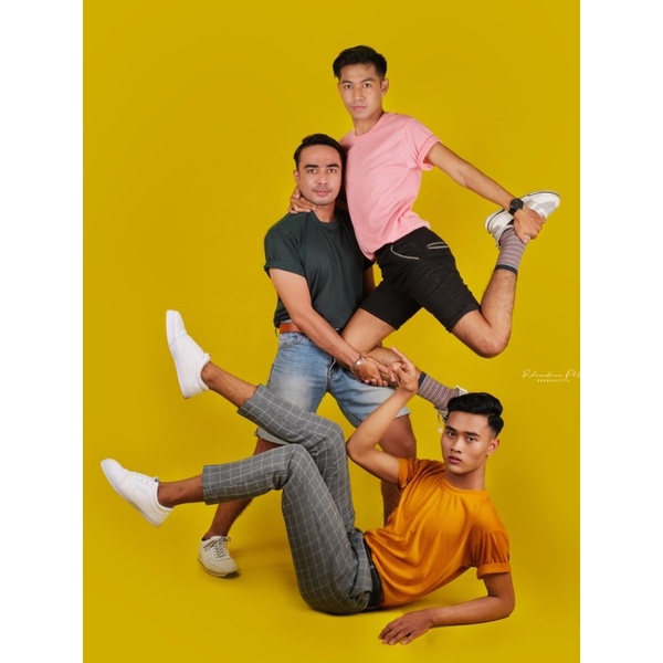 Baju Polos Kuning Kunyit
