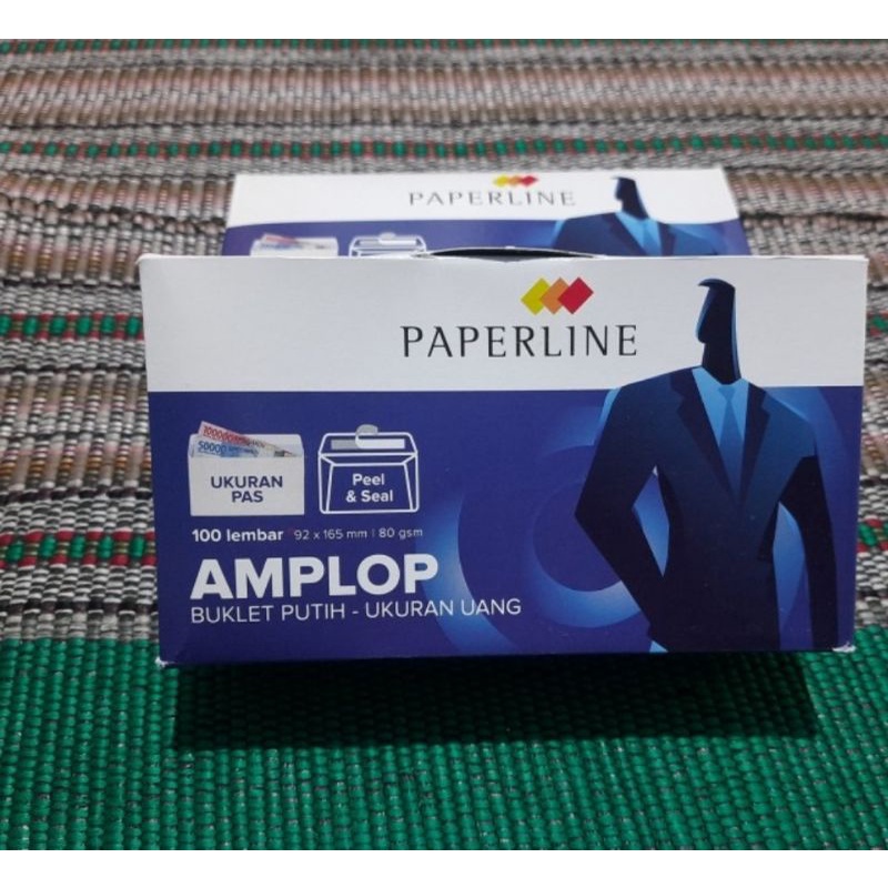 

Amplop Putih / Amplop Ukuran Pas Uang Paperline