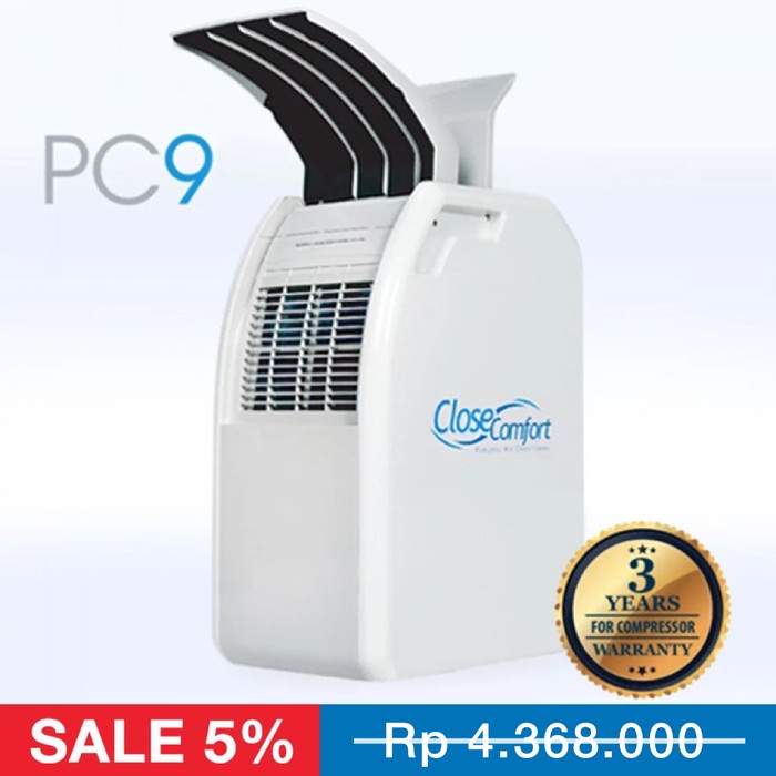 AC Portable 1/2PK Low Watt - Close Comfort PC9 Air Conditioner