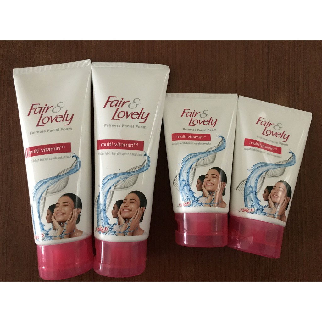 fair n lovely fairness facial foam