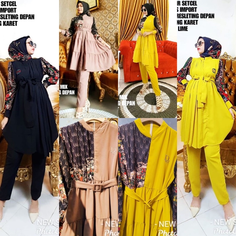 READY NEWWW ORI SHR SET CELANA CHENELL  PREMIUM HIGH QUALITY FS Bangkok