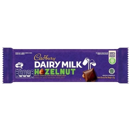 

CADBURY DAIRY HAZELNUT BKS 62 G