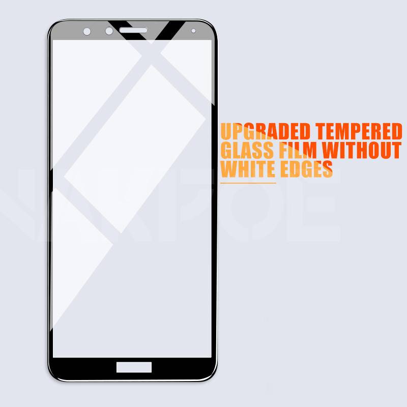 9D Protective Glass For Huawei Honor 7A 7C 7X 7S Full Cover Tempered Glass Honor 8X 8A 8C 8S 9X 9A 9C 9S Play Screen Protector