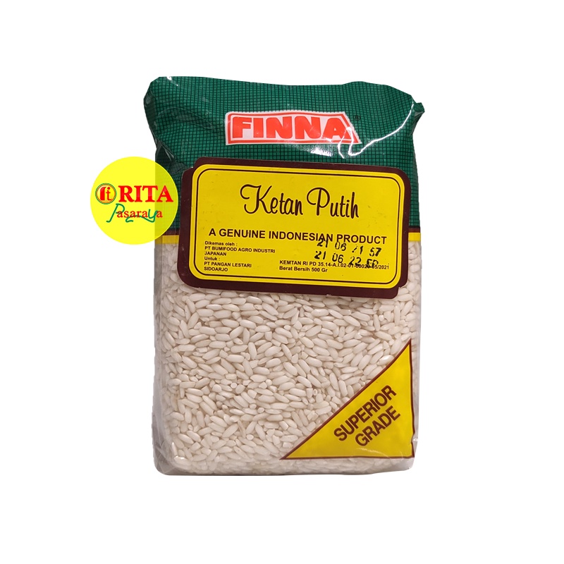 

Finna Beras Ketan Putih 500gr