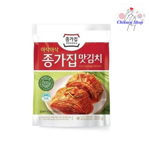 

Jongga cut cabbage kimchi(kimchi sawi putih)200gram