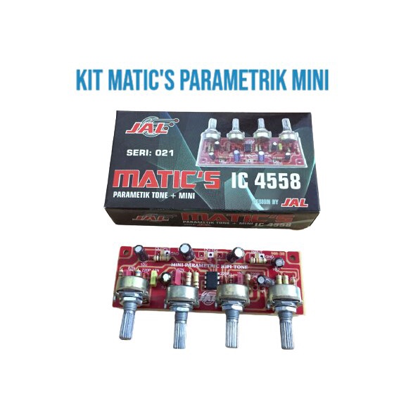 Kit Matics parametrik tone + mini IC 4558