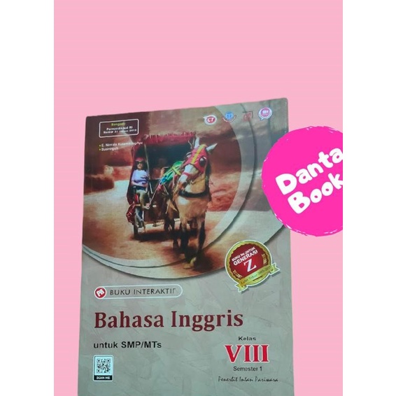 Buku PR/LKS Kelas VIII Bahasa Inggris- SMP Kelas 8 Intan Pariwara, SMP Kelas 2 Semester 1 Edisi 2022