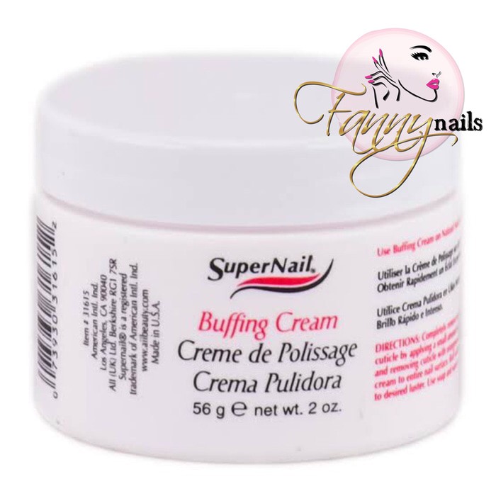 Buffing cream manicure pedicure pengilat pengkilap kuku buffer nailart