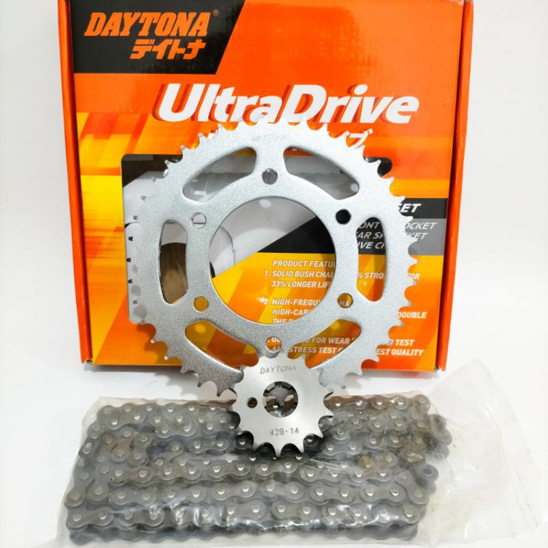 Gear Set Daytona Jupiter MX King 150 Quality Japan