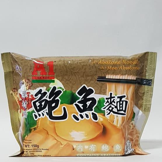 

Terlaris# A1 Abalone Noodle | Mee Abalone 150 Gr