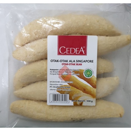 

Cedea Otak-otak Singapore 500 gr