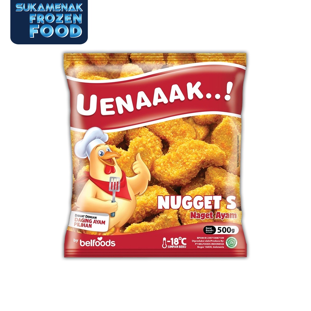 

BELFOODS Uenak Nugget Ayam S 500gr