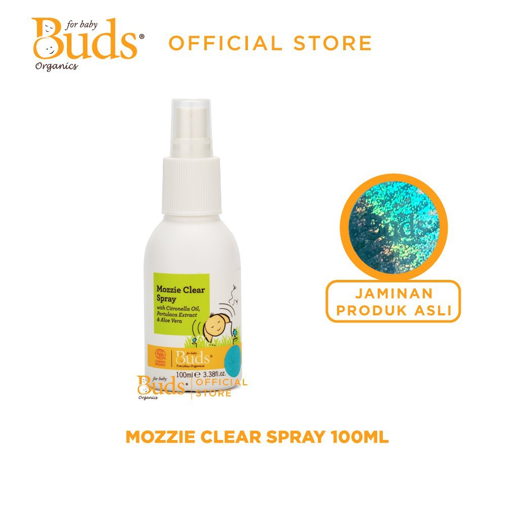 Buds Organic Mozzie Clear Spray 100ml