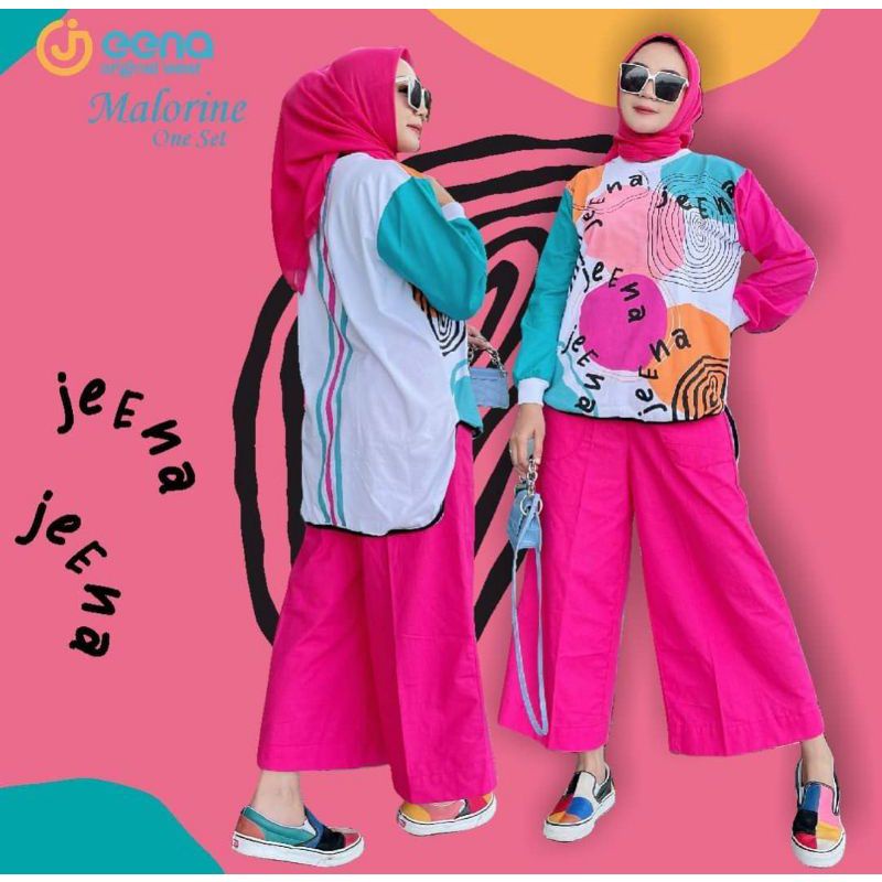 ONE SET JEENA STYLE TERBARU