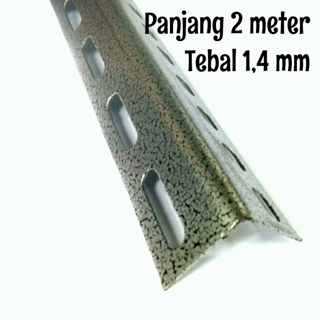 Besi Siku Lubang 2 meter | Shopee Indonesia