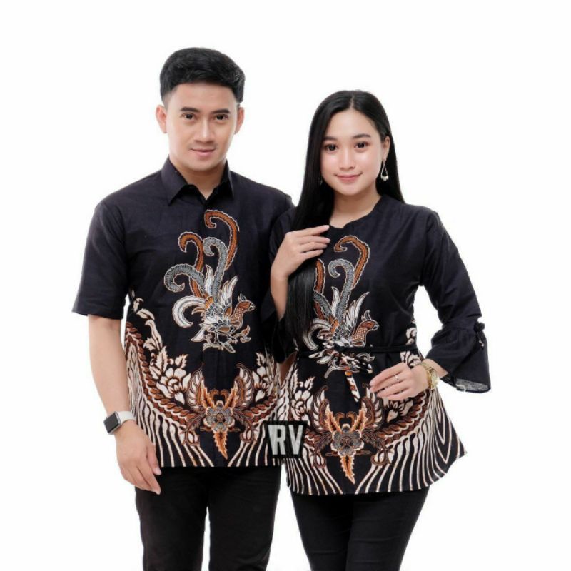 couple Hem Blouse/Couple batik/Batik/Baju Couple/Baju batik couple