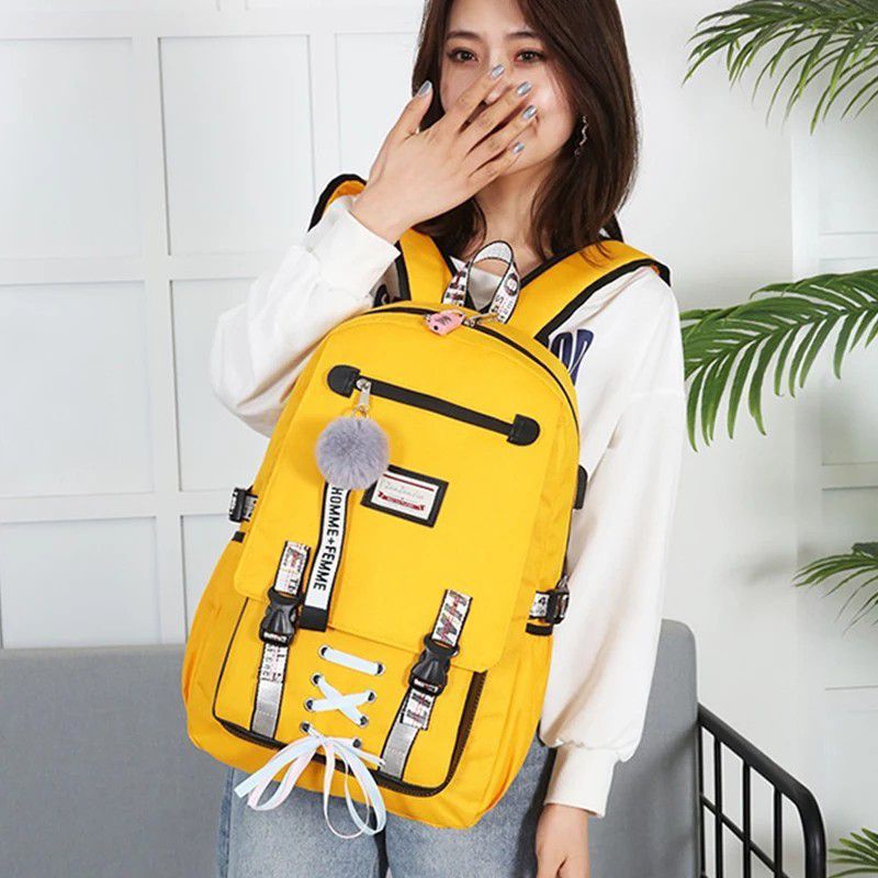 Qisswa_Backpack Multifungsi MARA'DREAM Stylish Backpack Korean Style Ransel Wanita Tas Ransel Anak Peremmpuan DIiamond Tas Sekolah SD SMP SMA Backpack Korea LEISURE Tas Backpack Schoolgirll Fashion Korea Terbaru Version Harajuku Ulzzangg High School