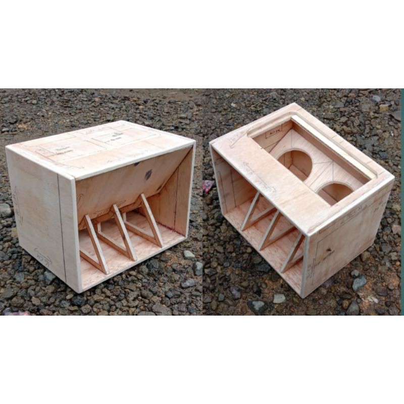 box speaker turbo 3 inch double