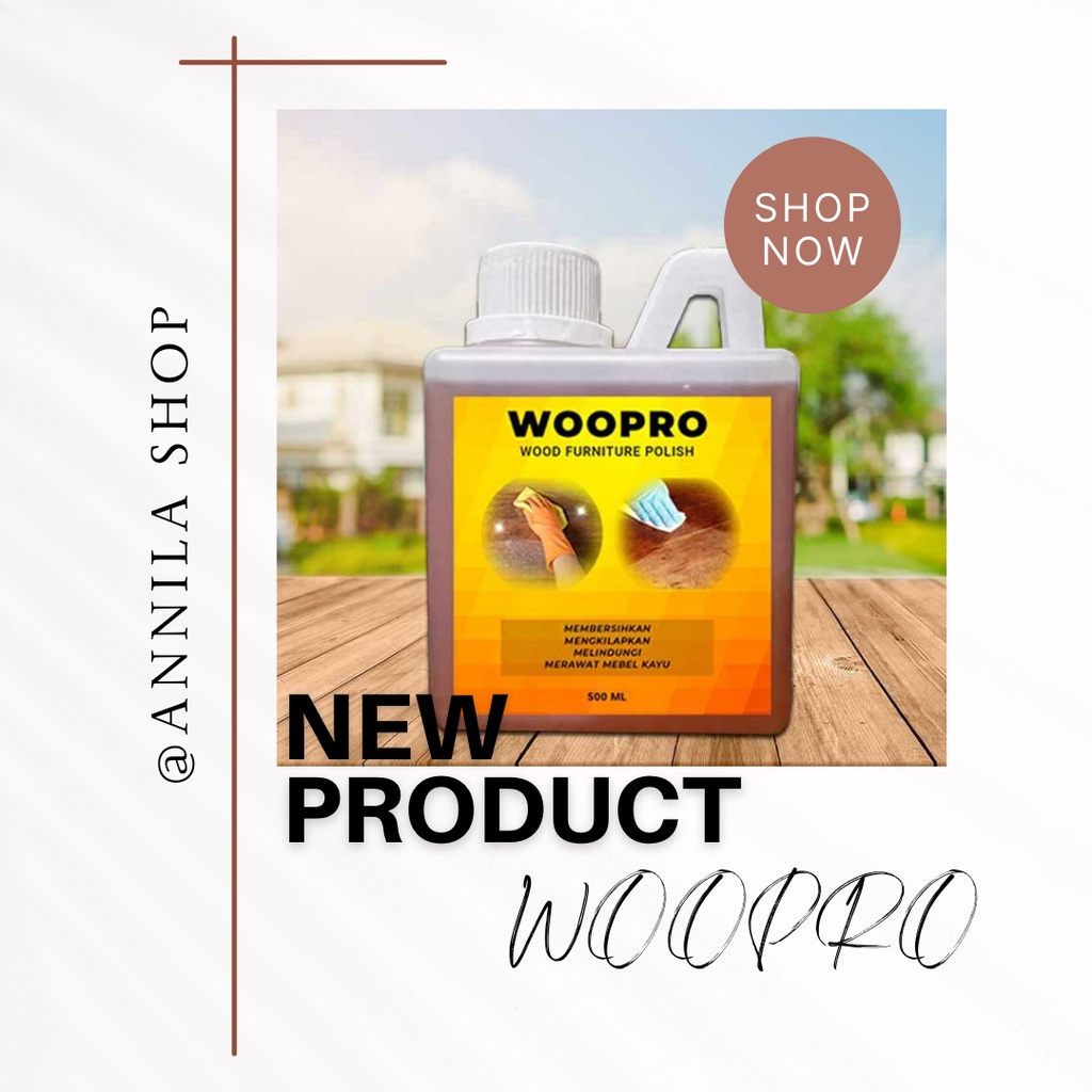 Woopro Polish Kayu Pengkilap Furniture Paling Ampuh
