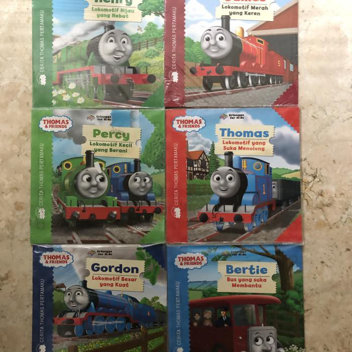 Promo Thomas and Friends - Buku Cerita Thomas Pertamaku (Erlangga For Kids) Murah