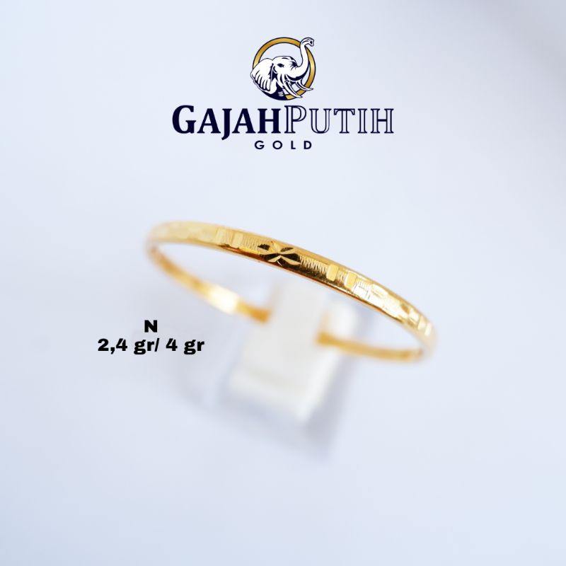 2,4gr Gelang Model Bangkok Anak Emas Asli kodeN22440