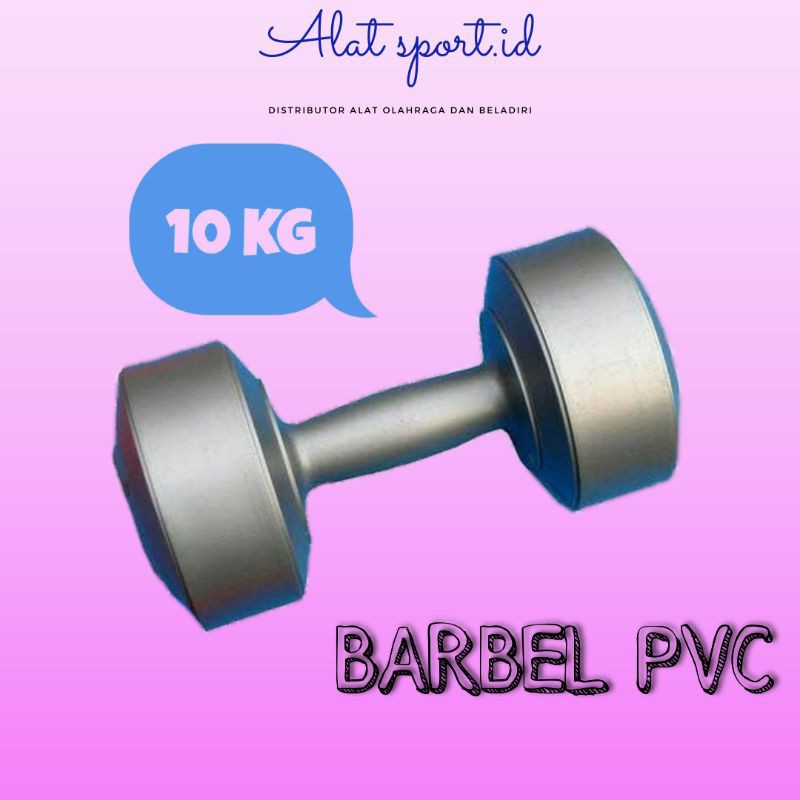 Dumbel barbel hercules plastik barbel 10 kg