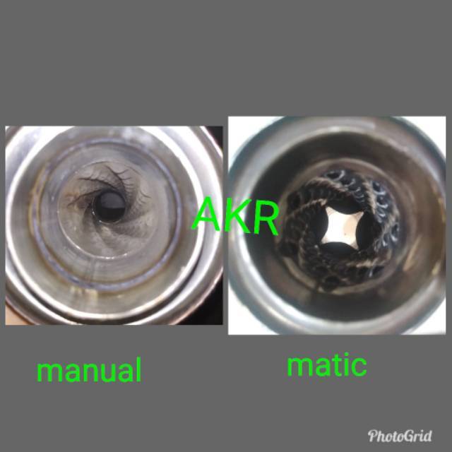 Resonator knalpot mobil / resonator mobil manual / resonator mobil matic bahan tebal