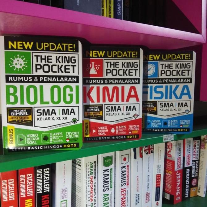 

Buku Rumus SMA/MA New Update The King Pocket Star Seller Termurah